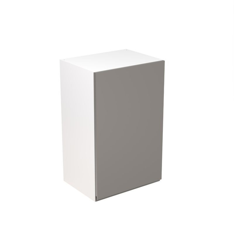 Flatpack Wall Unit J-pull Super Gloss Dust Grey 450mm - FKKJ0340 Flatpack Wall Unit J-pull Super Gloss Dust Grey 450mm - FKKJ0340