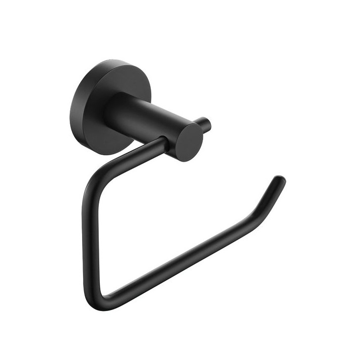 Bristan RD ROLL BLK Round Toilet Roll Holder Brass Black