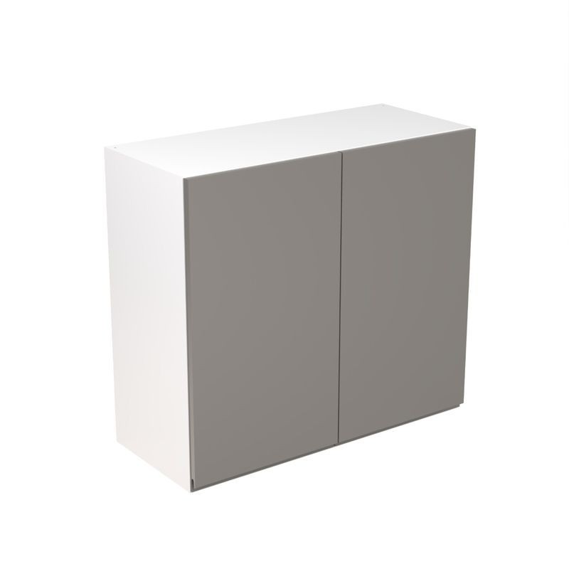 Flatpack Wall Unit J-pull Ultra Matt Dust Grey 800mm - FKKJ0838 Flatpack Wall Unit J-pull Ultra Matt Dust Grey 800mm - FKKJ0838