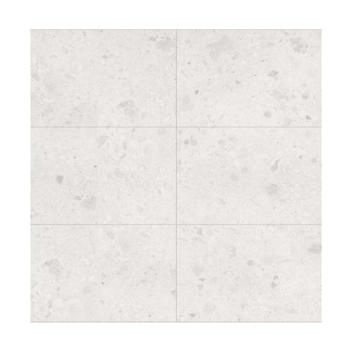 Multipanel Tile Bathroom Wall Panels HYDRO-LOCK T&G 2400mm x 598mm White Terrazzo 580 x 400mm Tile