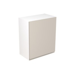 Flatpack Wall Unit J-pull Super Gloss Light Grey 600mm - FKKJ0214