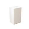 Flatpack Wall Unit J-pull Super Gloss Light Grey 400mm - FKKJ0212
