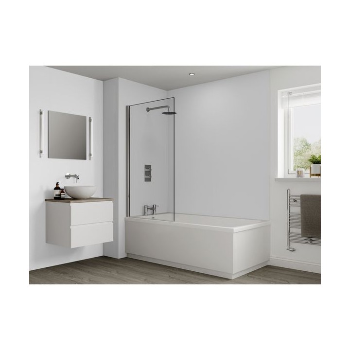 Multipanel Classic Bathroom Wall Panel Unlipped 2400 x 1200mm Natural White G85