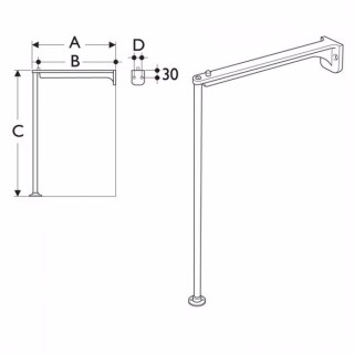Armitage Pair Legs & Bearers for Cleaners S9233mY