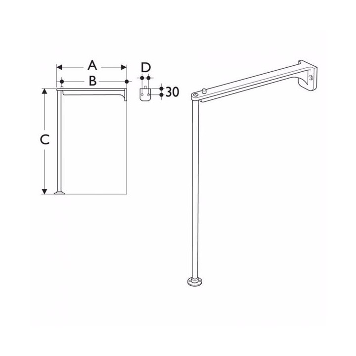 Armitage Pair Legs & Bearers for Cleaners S9233mY
