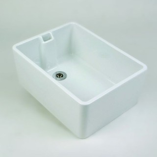 Twyford Belfast Sink 610mm x 455mm Plain FC1271WH