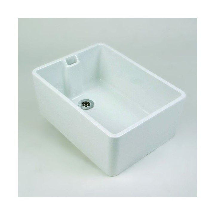 Twyford Belfast Sink 610mm x 455mm Plain FC1271WH