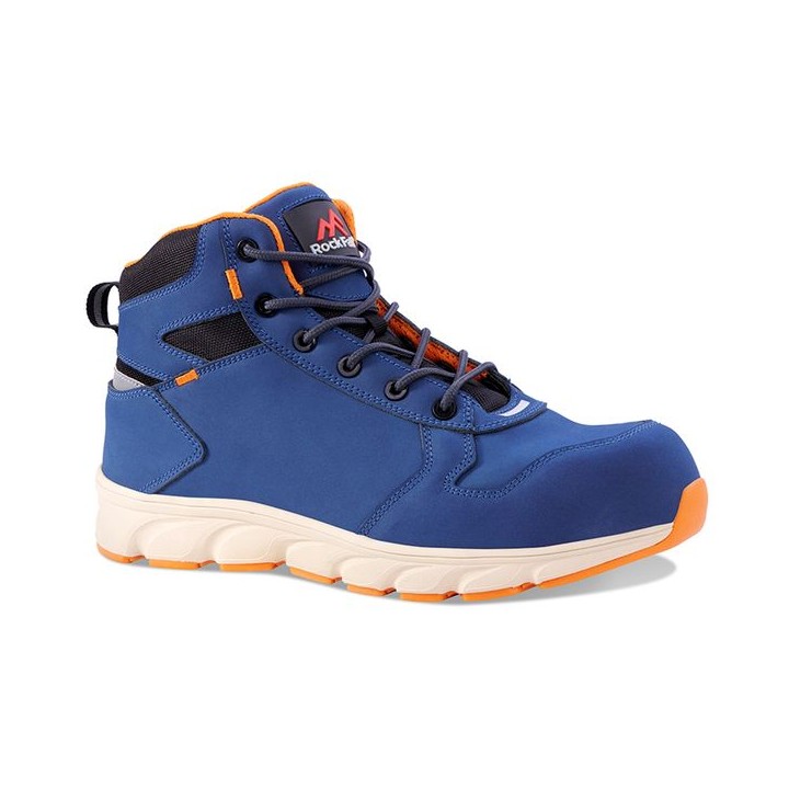 Rock Fall Michigan Navy Safety Boot Size 8