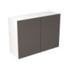 Flatpack Wall Unit Ultra Matt Graphite Slab 1000mm - FKKF0915