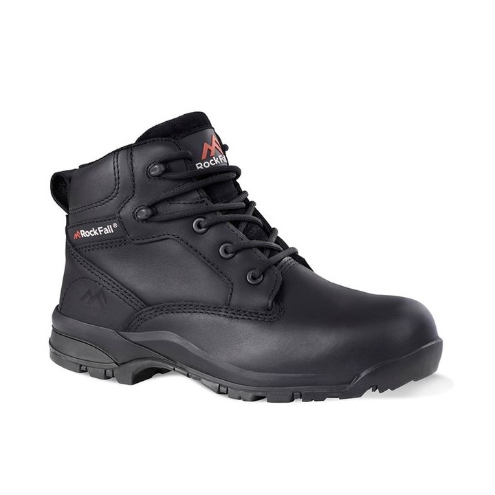 Rock Fall V x 950A Onyx Black Womens Fit Waterproof Safety Boot Size 4