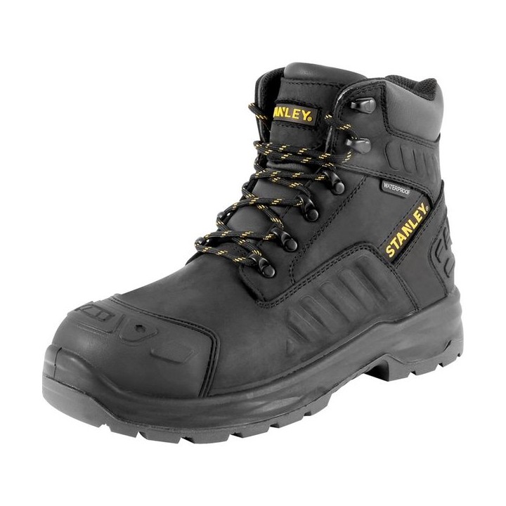 Stanley Warrior Waterproof Safety Boots Black Size 10