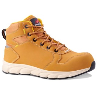 Rock Fall Sandstone Honey Safety Boot Size 6