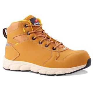 Rock Fall Sandstone Honey Safety Boot Size 8