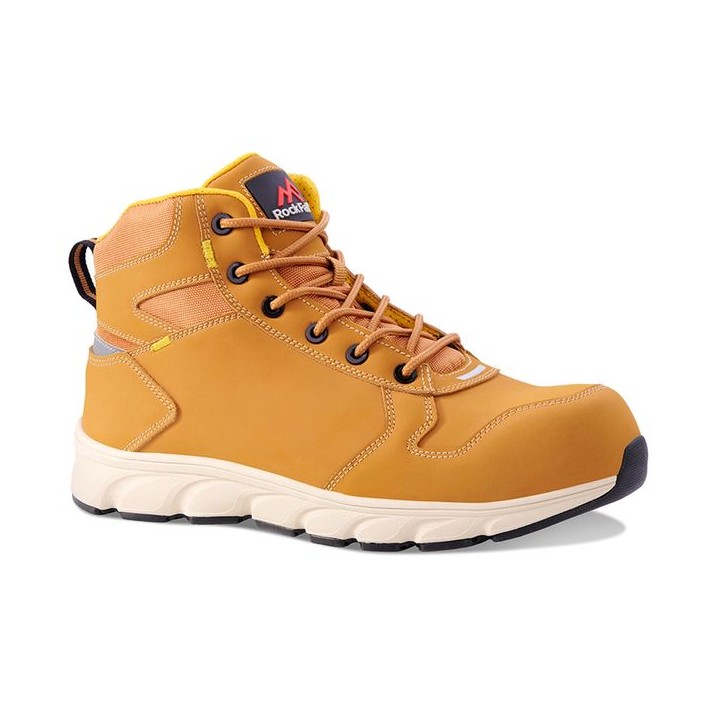 Rock Fall Sandstone Honey Safety Boot Size 12