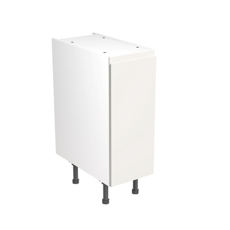 Flatpack Base Unit J-pull Ultra Matt White 300mm - FKKJ0501