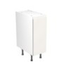 Flatpack Base Unit J-pull Ultra Matt White 300mm - FKKJ0501