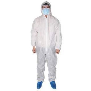 Maverick Disposable Hooded Coverall Large