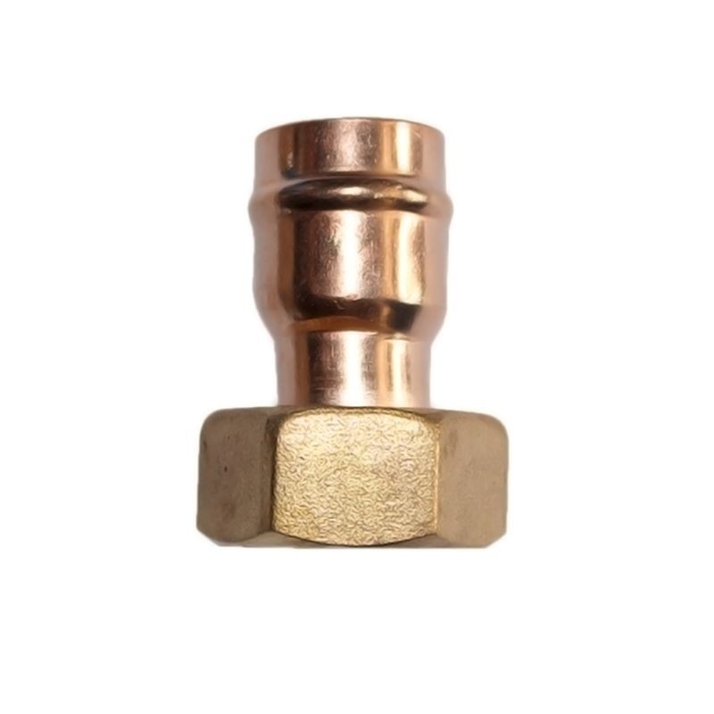 Solder Ring Fitting 15 mm x 1 2  Straight Tap Connector