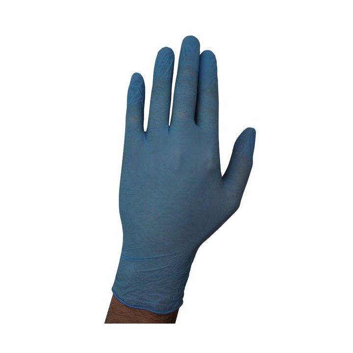 Armour Up Disposable Blue POWDER-FREE Nitrile Gloves Box of 100