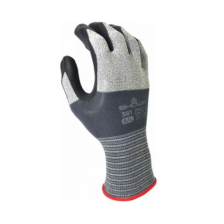 Showa SHOWA381 Nitrile Palm Glove Large
