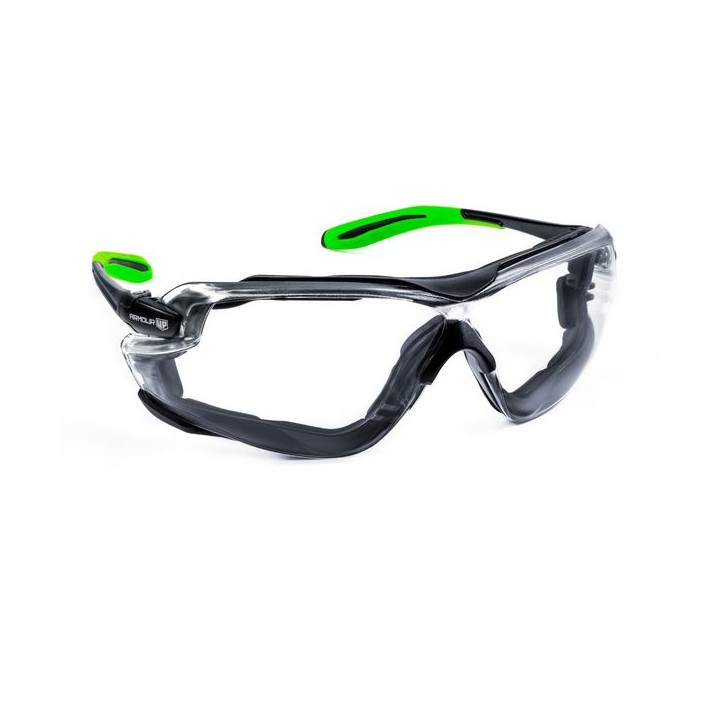Armour Up Sealed Safety Glasses Clear Lens