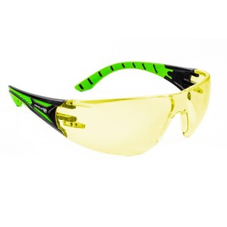 Armour Up Wraparound Safety Glasses Amber Lens