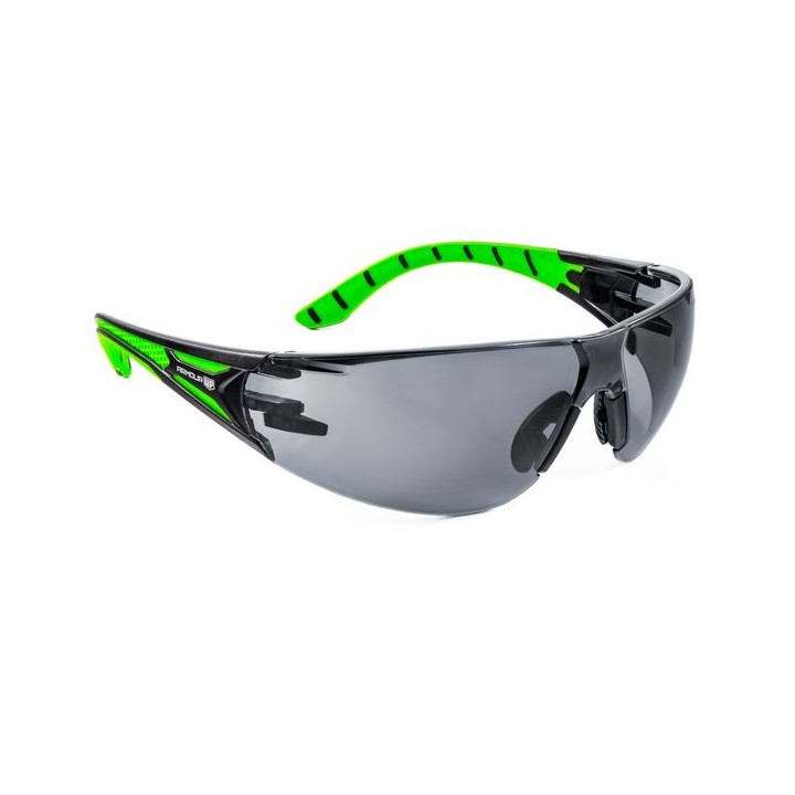 Armour Up Wraparound Safety Glasses Smoked Lens