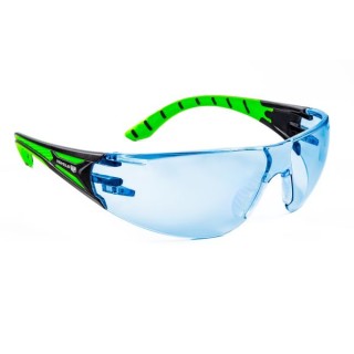 Armour Up Wraparound Safety Glasses Blue Lens