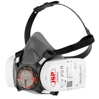JSP Force 8 Half-Mask with Press To Check P3 Filters - Medium
