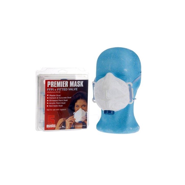 Tembe Dust Mask Valved FFP1 Pack 5