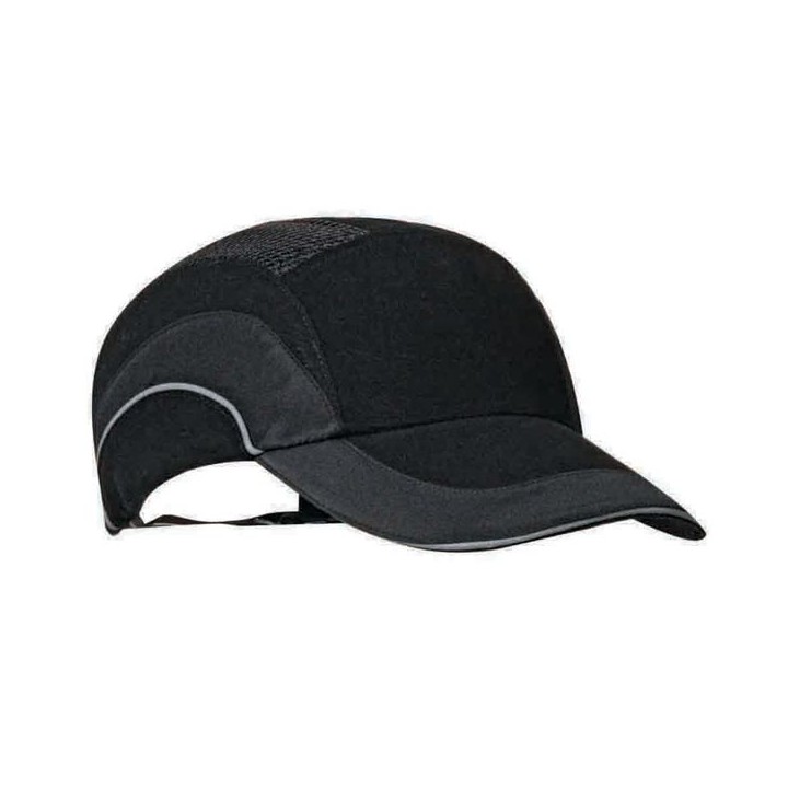 Jsp Black Hard Hat Bump Cap A1+