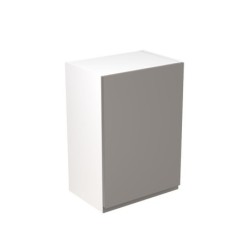 Flatpack Wall Unit J-pull Super Gloss Dust Grey 500mm - FKKJ0313