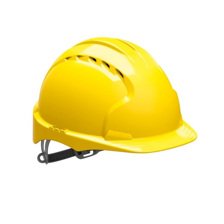 JSP EVO2 Vented Helmet Yellow