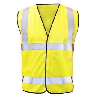 Armour Up HI-VIZ Yellow Safety Vest Large