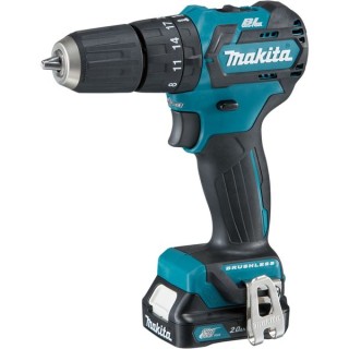 Makita CXT 12V Cordless Brushless Combi Drill 2 X 2.0Ah Li-Ion Batteries HP332DSAJ