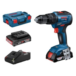 Bosch 06019H5370 Gsb 18V-55 Professional Brushless Combi Drill 18V 2 x 2AH