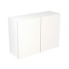 Flatpack Wall Unit Super Gloss White Slab 1000mm - FKKF0015