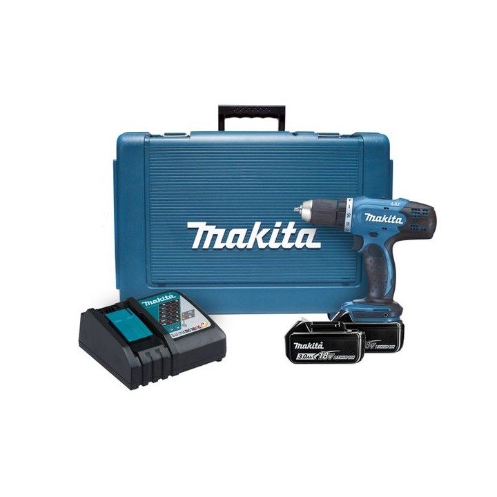 Makita DDF453RFE 18V Lxt Drill Driver with 2 x 3.0AH Batteries
