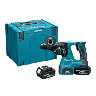 Makita DHR242RMJ 18V SDS+ Brushless Rotary Hammer Drill with 2 x 4AH Batteries
