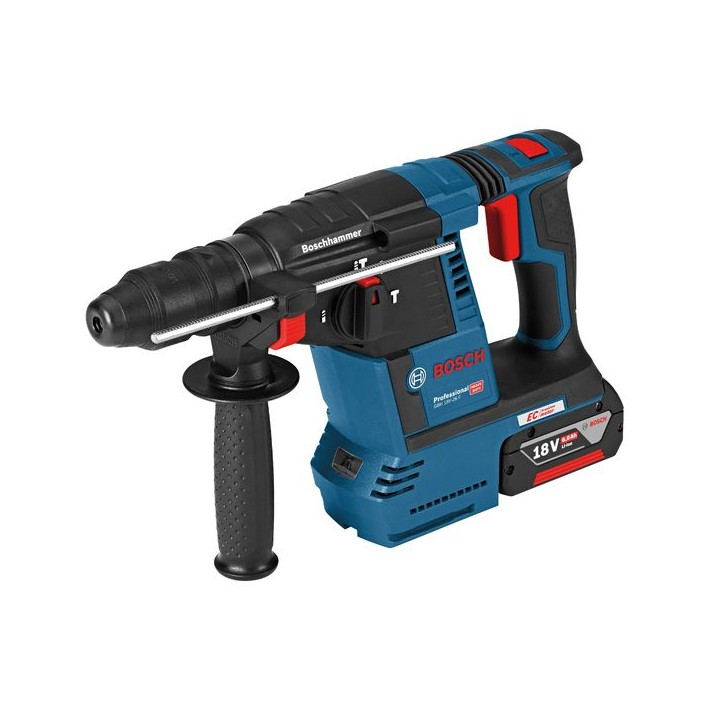 Bosch Gbh 18 V-26 F 18V Brushless SDS Rotary Hammer Drill with 2 x 6.0 Ah Batteries