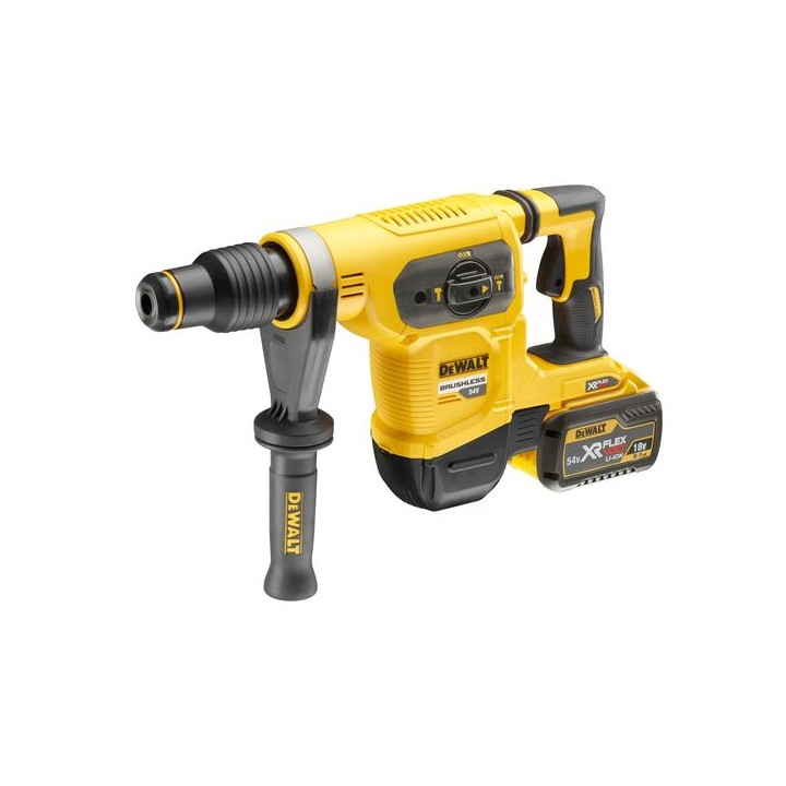 DeWalt 54V Xr Flexvolt Brushless SDS Max Hammer Drill with 2 x 9AH Batteries DCH481X2-GB