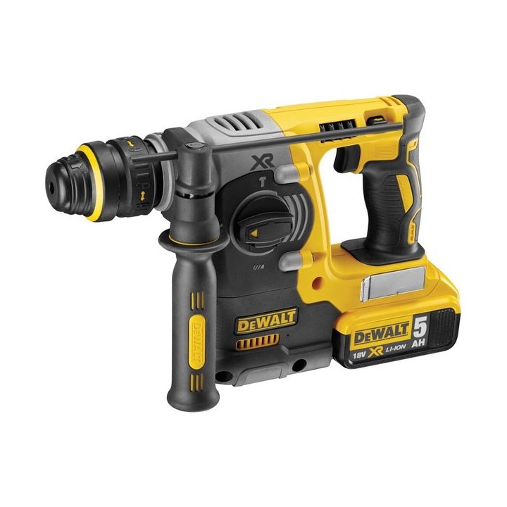 DeWalt DCH273P2-GB 18V Xr Brushless SDS Hammer with 2 x 5AH Batteries