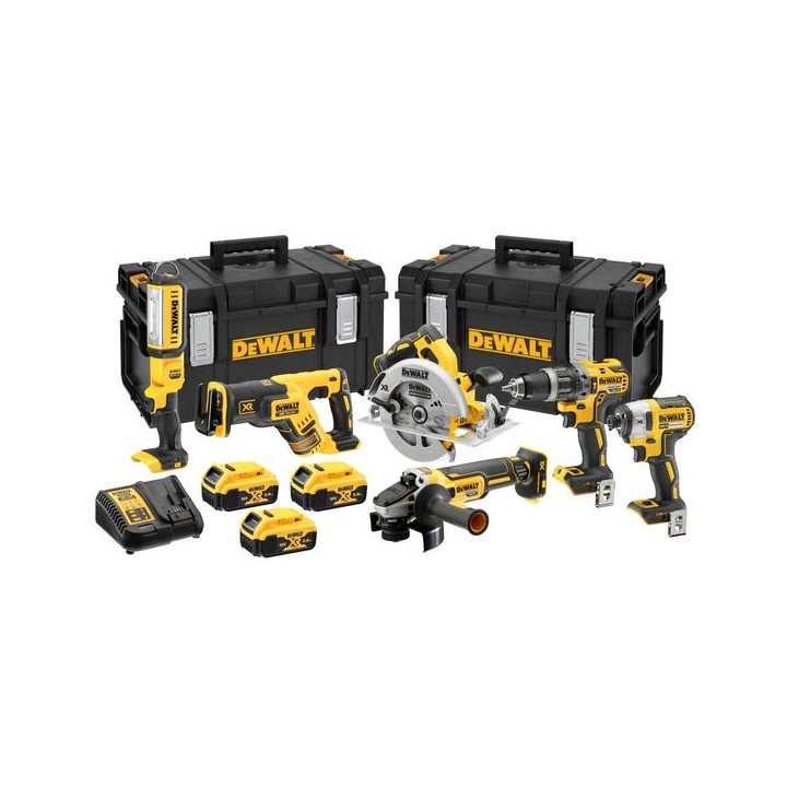 DeWalt 18V Xr Brushless Compact 6 Piece Kit DCK623P3-GB