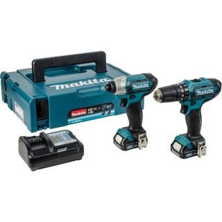 Makita LXT Combi Drill and Impact Driver 12V CLX228AJ - 2 Pack
