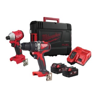 Milwaukee M18BLPP2A3-502X Brushless Twin Pack 2 x 5.0Ah