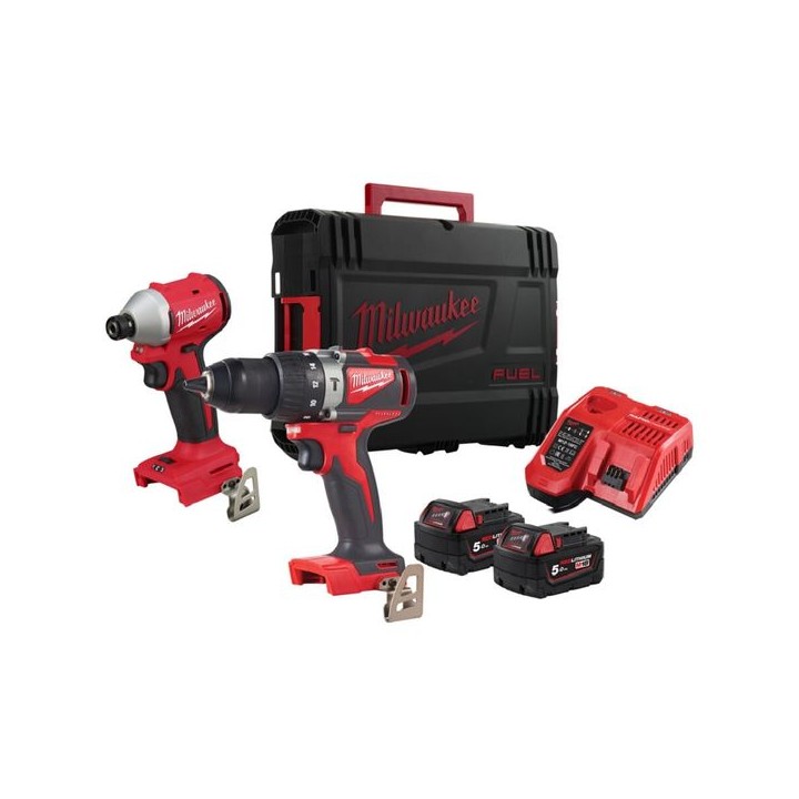 Milwaukee M18BLPP2A3-502X Brushless Twin Pack 2 x 5.0Ah