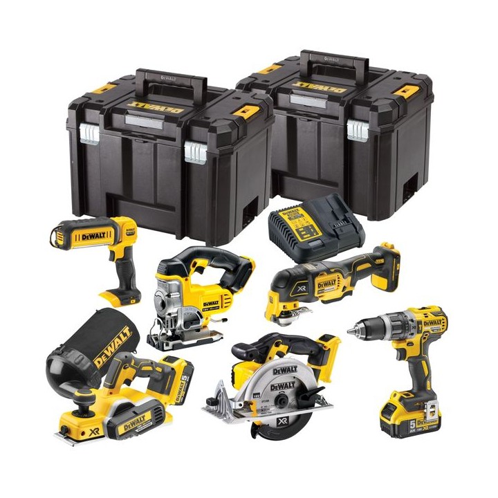 DeWalt DCK665P3T 18V Xr Compact Wood Working Kit