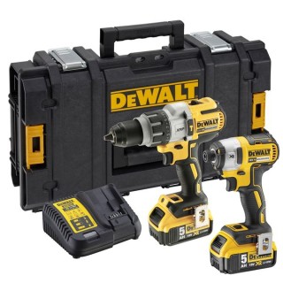 DeWalt 18V Xr Brushless Combi Drill & Impact Driver Twin Pack DCK276P2-GB