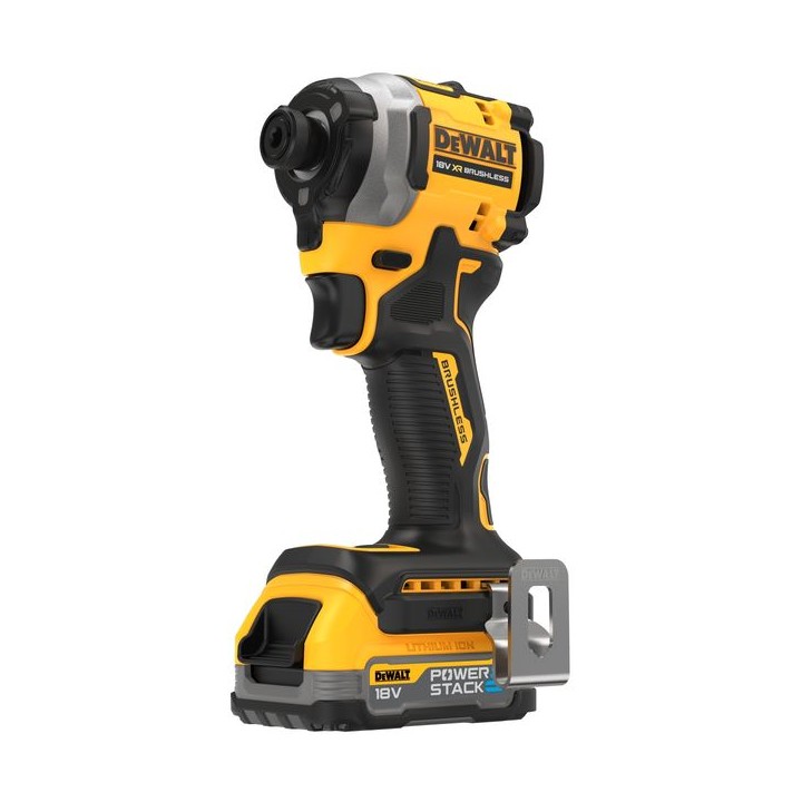 DeWalt DCF850E2T-GB 18V XR Ultra Compact Impact Driver Kit 2x Compact Powerstack Batteries