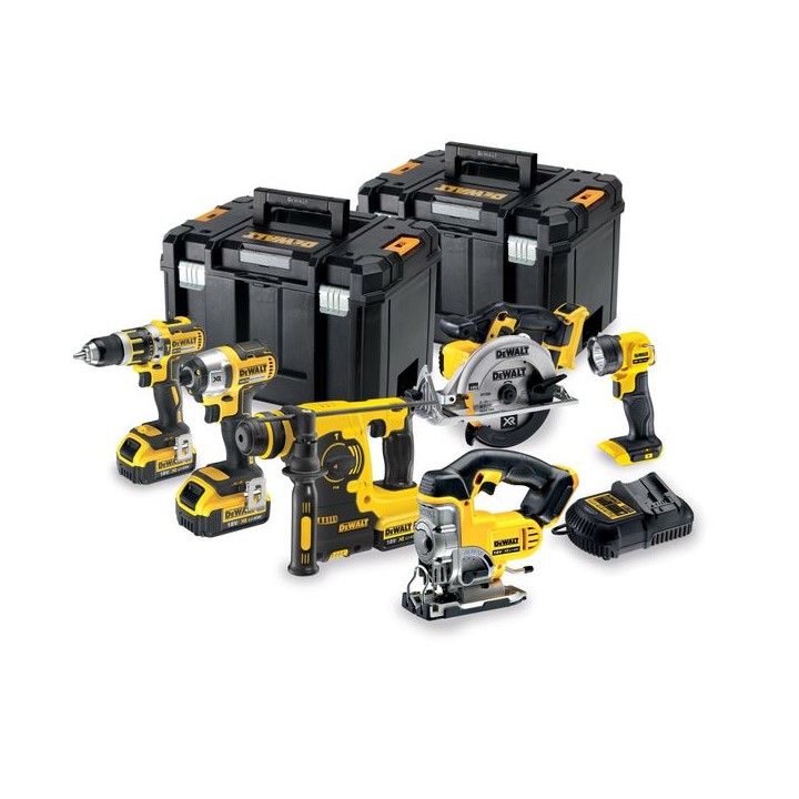 DEWALT 18V XR Brushless 6 Piece Power Tool Kit